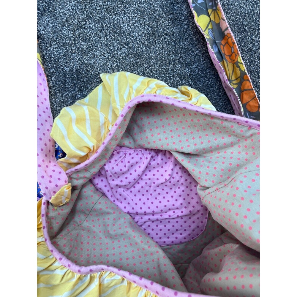 Matilda Jane Adventure Begins‎ Lemon Zest Joey Bag Purse BoHo Prints - Picture 8 of 9